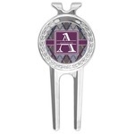 Knit Argyle Golf Divot Tool & Ball Marker (Personalized)