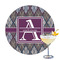 Knit Argyle Printed Drink Topper (Personalized)