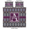 Knit Argyle Duvet Cover Set - King - Approval