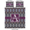 Knit Argyle Duvet Cover Set - Queen - Approval