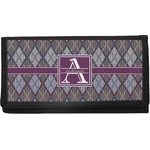 Knit Argyle Canvas Checkbook Cover (Personalized)