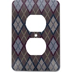 Knit Argyle Electric Outlet Plate