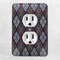 Knit Argyle Electric Outlet Plate - LIFESTYLE