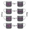Knit Argyle Espresso Cup - 6oz (Double Shot Set of 4) APPROVAL