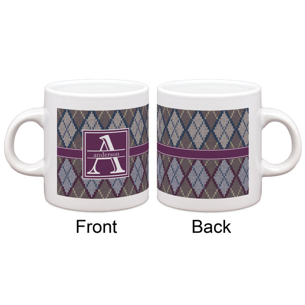 Knit Argyle Espresso Cup - Apvl