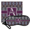 Knit Argyle Eyeglass Case & Cloth Set