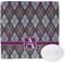 Knit Argyle Washcloth (Personalized)