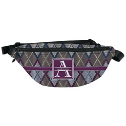 Knit Argyle Fanny Pack - Classic Style (Personalized)