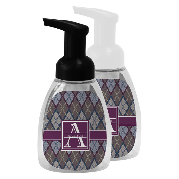 Knit Argyle Foam Soap Bottles - Main