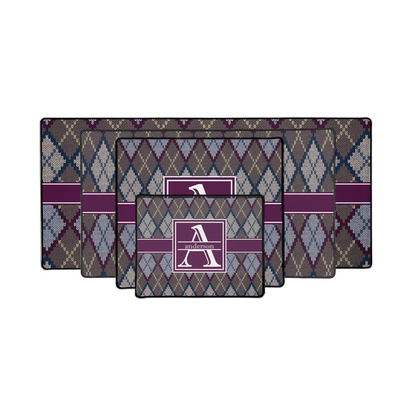 Knit Argyle Gaming Mats - PARENT/MAIN