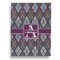 Knit Argyle Garden Flags - Large - Double Sided - BACK