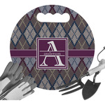 Knit Argyle Gardening Knee Cushion (Personalized)