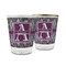 Knit Argyle Glass Shot Glass - 1.5 oz (Personalized)