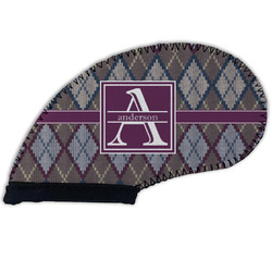Knit Argyle Golf Club Iron Cover - Single (Personalized)