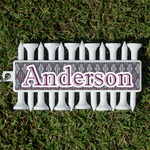 Knit Argyle Golf Tees & Ball Markers Set (Personalized)