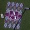 Knit Argyle Golf Towel Gift Set - Main
