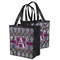 Knit Argyle Grocery Bag - MAIN