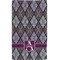 Knit Argyle Hand Towel (Personalized) Full