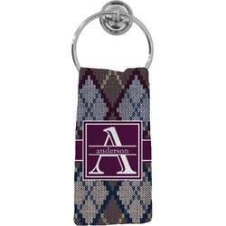 Knit Argyle Hand Towel - Full Print (Personalized)