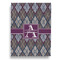 Knit Argyle House Flags - Double Sided - BACK