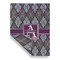Knit Argyle House Flags - Double Sided - FRONT FOLDED