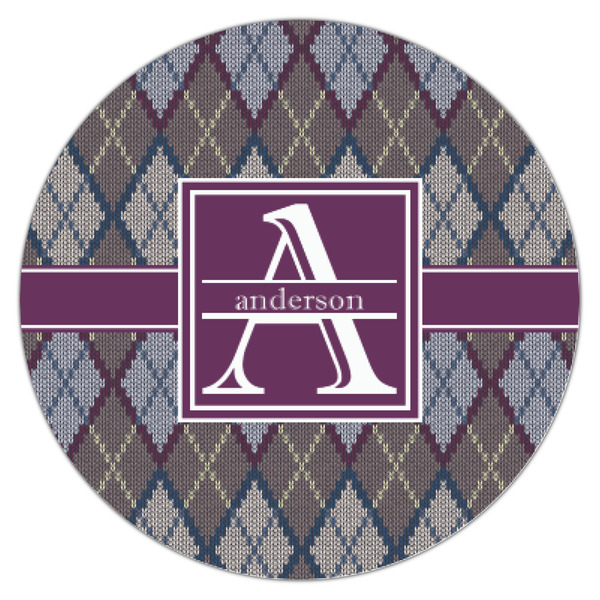 Knit Argyle Icing Circle - XSmall - Single