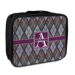 Knit Argyle Insulated Lunch Bag (Personalized)