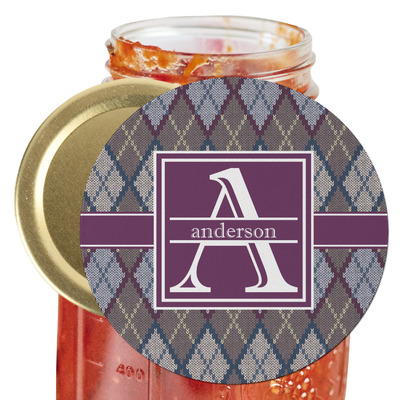 Knit Argyle Jar Opener (Personalized)