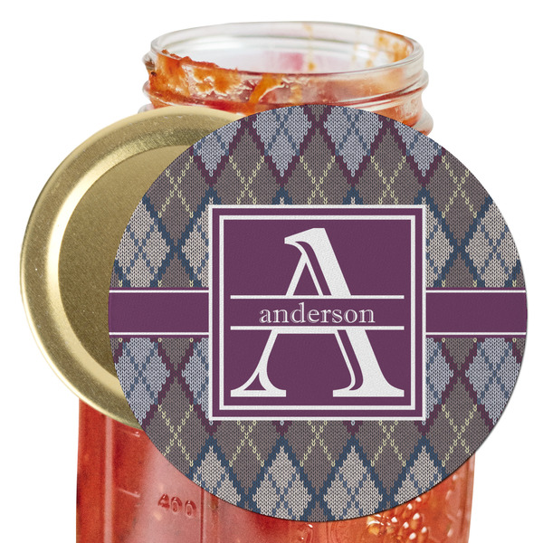 Custom Knit Argyle Jar Opener (Personalized)