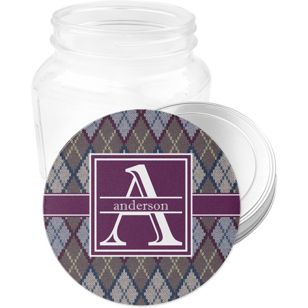 Knit Argyle Jar Opener - Main