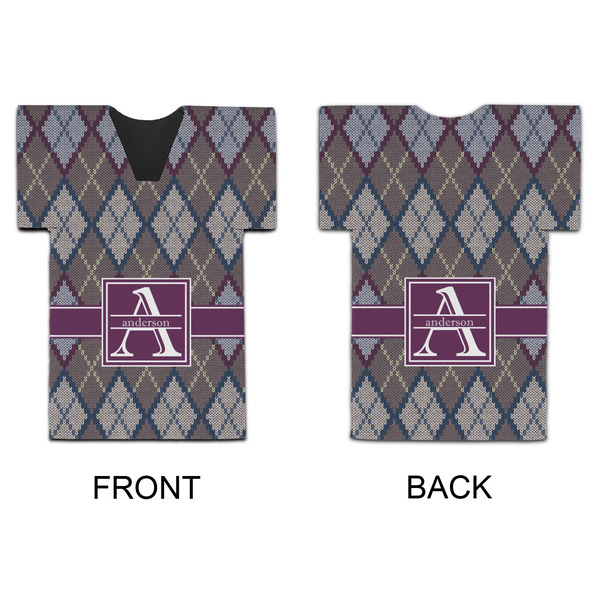 Knit Argyle Jersey Bottle Cooler - APPROVAL