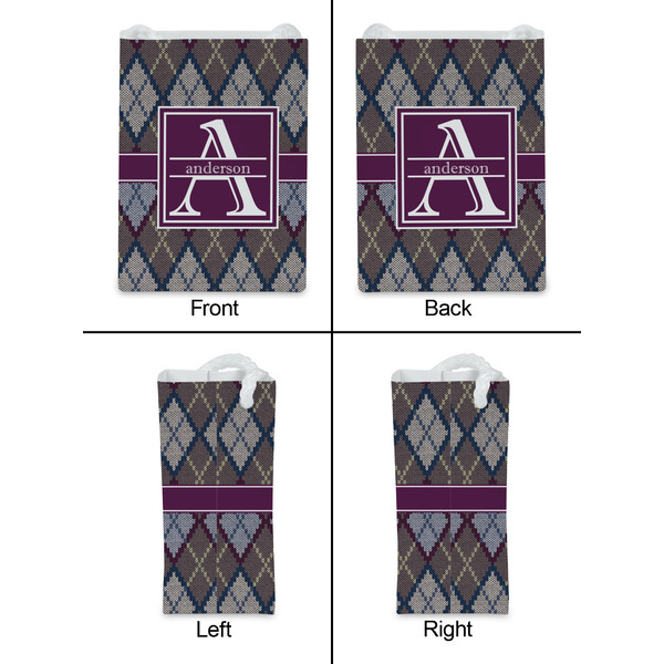 Knit Argyle Jewelry Gift Bag - Gloss - Approval