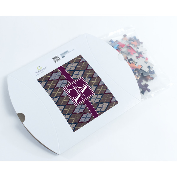 Knit Argyle Jigsaw Puzzle 110 Piece - Box