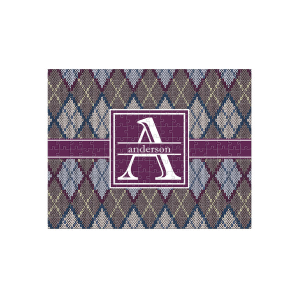 Custom Knit Argyle 252 pc Jigsaw Puzzle (Personalized)