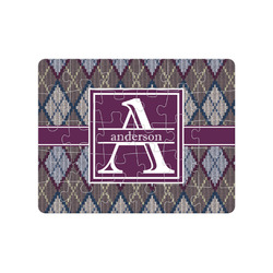 Knit Argyle 30 pc Jigsaw Puzzle (Personalized)