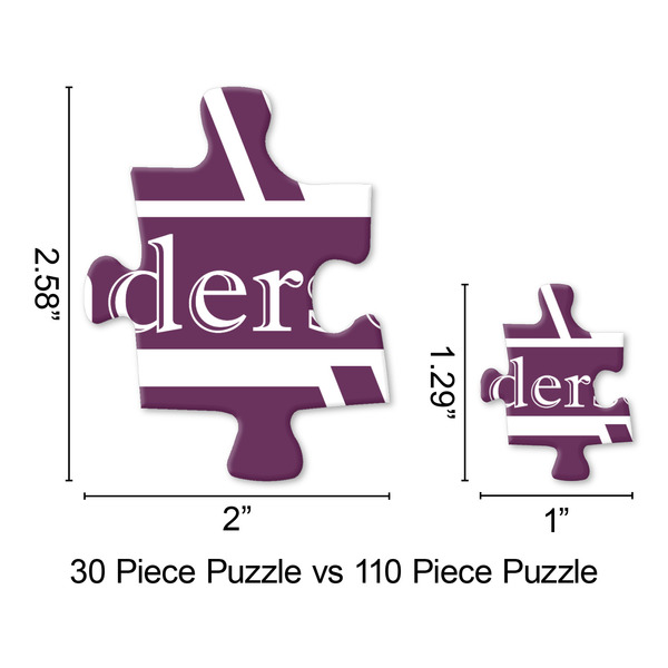 Knit Argyle Jigsaw Puzzle - Piece Comparison