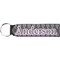 Knit Argyle Key Wristlet (Personalized)