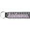 Knit Argyle Neoprene Keychain Fob (Personalized)