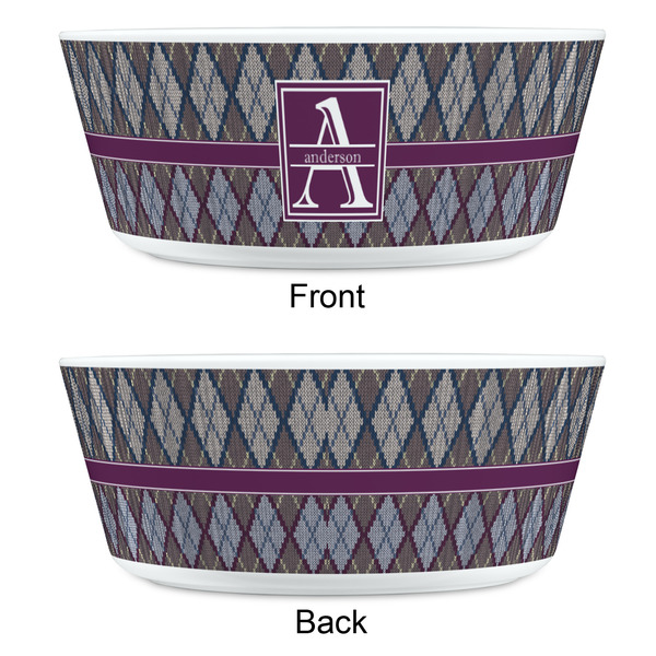 Knit Argyle Kids Bowls - APPROVAL