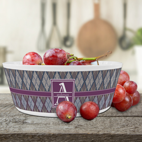 Knit Argyle Kids Bowls - LIFESTYLE
