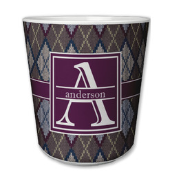 Knit Argyle Plastic Tumbler 6oz (Personalized)