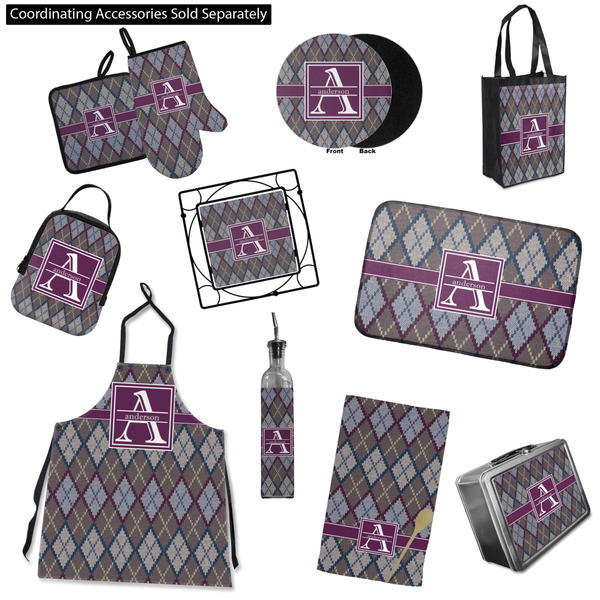 Knit Argyle Kitchen Accessories & Decor