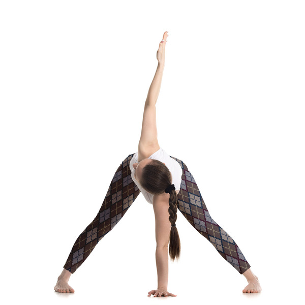 Knit Argyle Ladies Leggings - LIFESTYLE