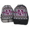 Knit Argyle Large Backpacks - Both