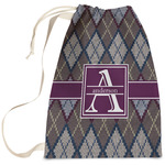 Knit Argyle Laundry Bag (Personalized)