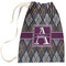 Knit Argyle Laundry Bag (Personalized)