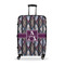 Knit Argyle Large Travel Bag - With Handle