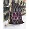 Knit Argyle Laundry Bag in Laundromat