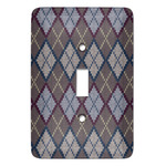 Knit Argyle Light Switch Cover (Personalized)