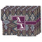 Knit Argyle Linen Placemat - MAIN Set of 4 (double sided)